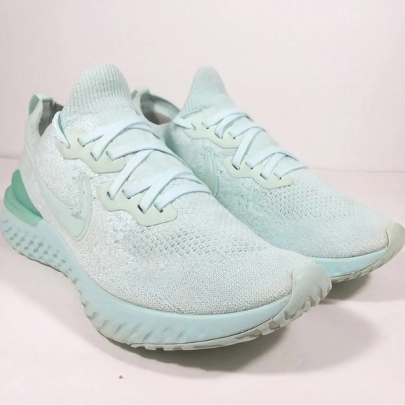Epic React Flyknit 2 Teal Tint Women's 9.5 Running. - Picture 8 of 11